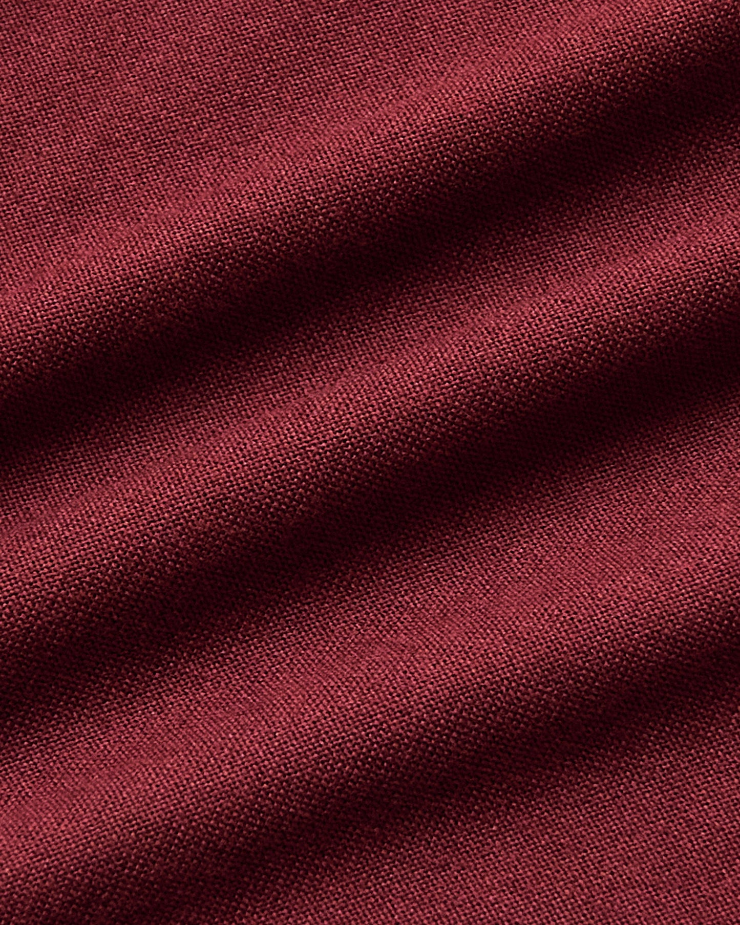Classic Round Neck T-Shirt - Wine
