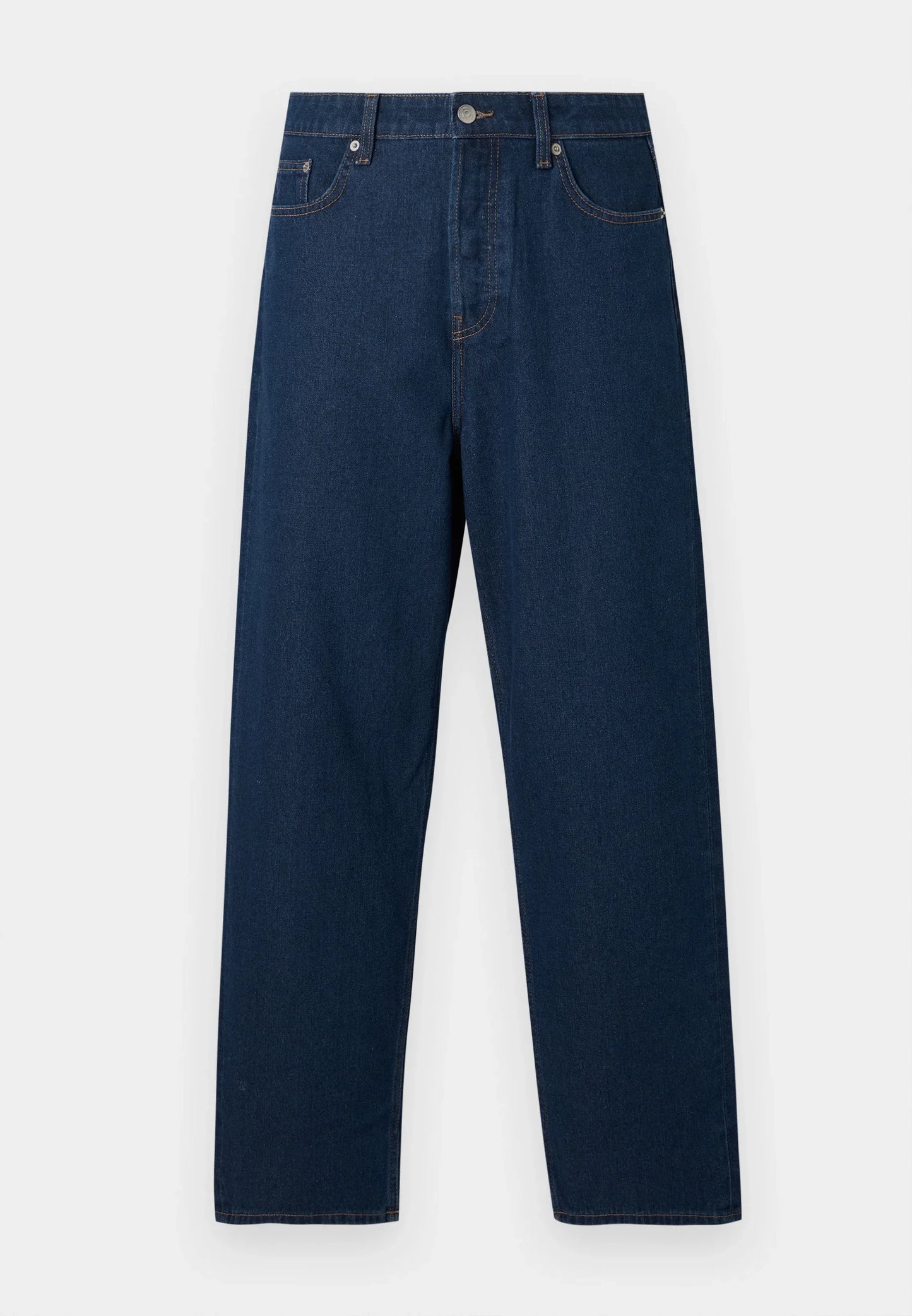 Baggy Jeans Trousers - Dark Blue