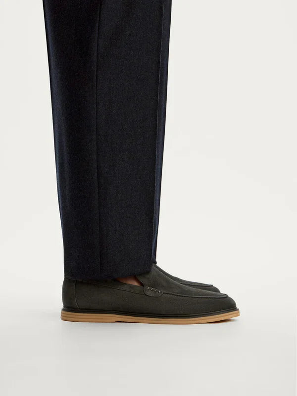 Miller Suede Loafers - Dark Grey
