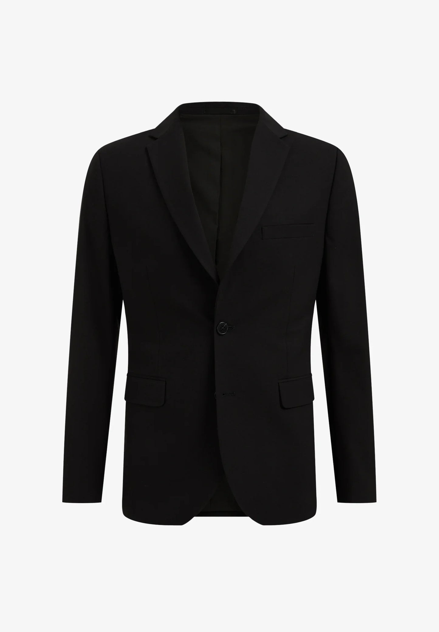 Men's Regular Fit Tailored Blazer - Black