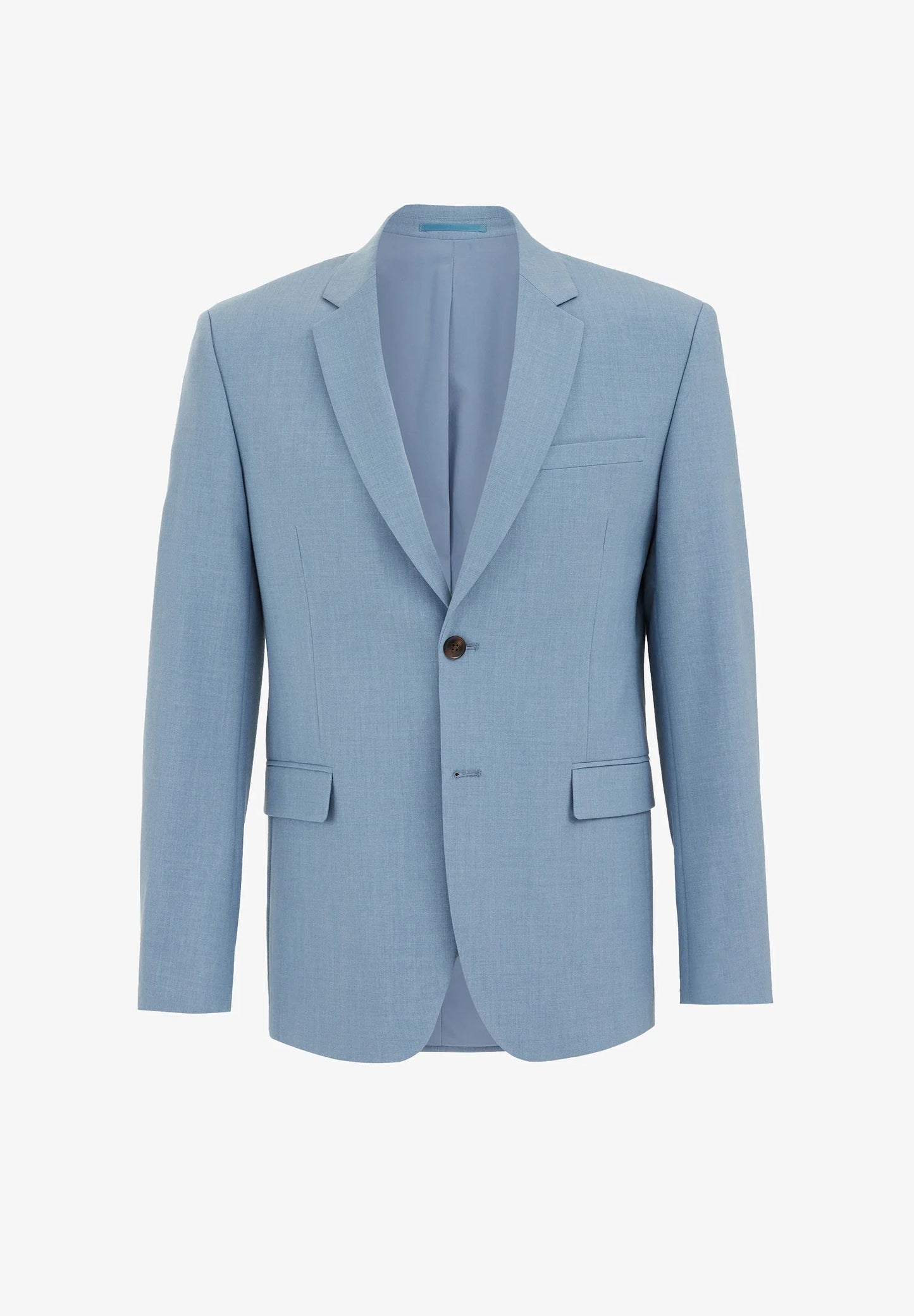 Men's Regular Fit Tailored Blazer - Light Blue