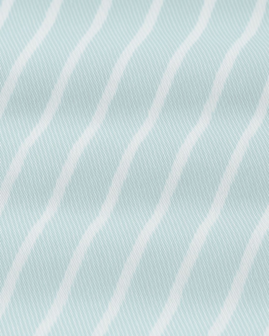 Striped Cotton Dress Shirt - Pistachio Green