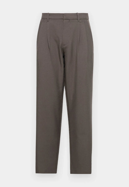Men's Premium Fit Tailored Trousers - Brown
