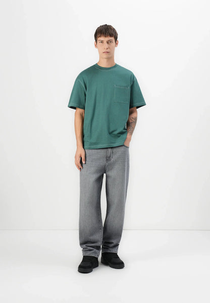 Baggy Jeans Trousers - Grey