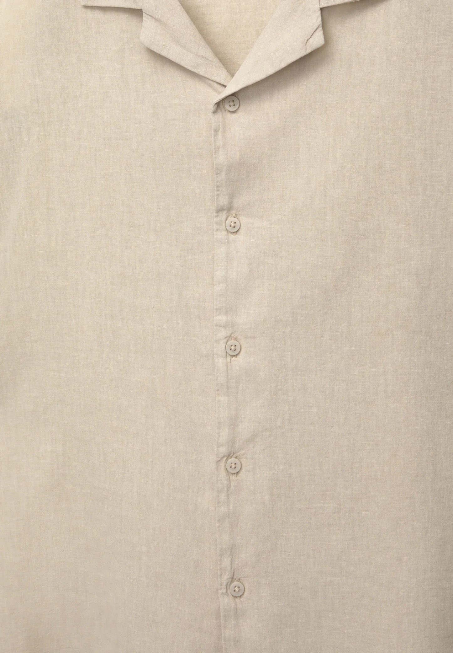 Classic Linen Shirt - Off White