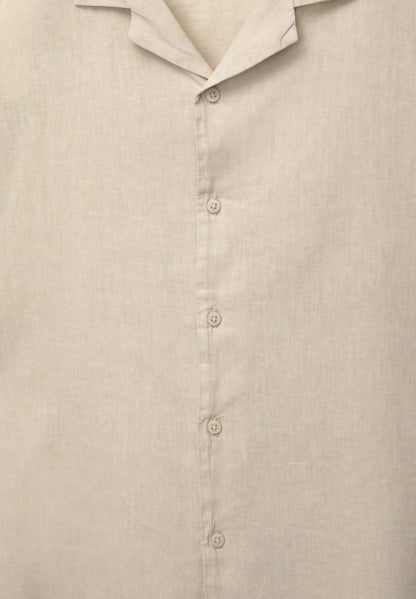 Classic Linen Shirt - Off White