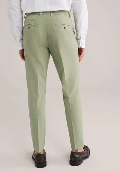 Regular Fit Tailored Trousers - Light Green