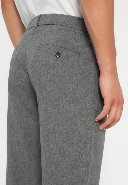 Men's Premium Fit Tailored Trousers - Dark Grey