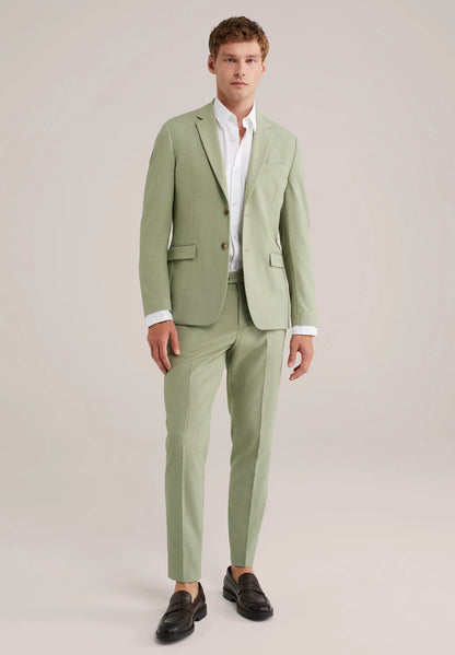 Regular Fit Tailored Trousers - Light Green