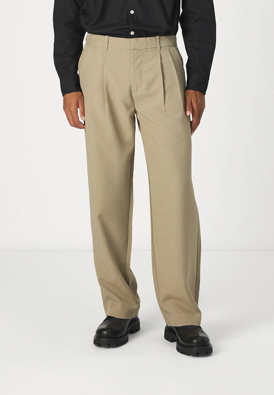Men's Premium Fit Tailored Trousers - Beige