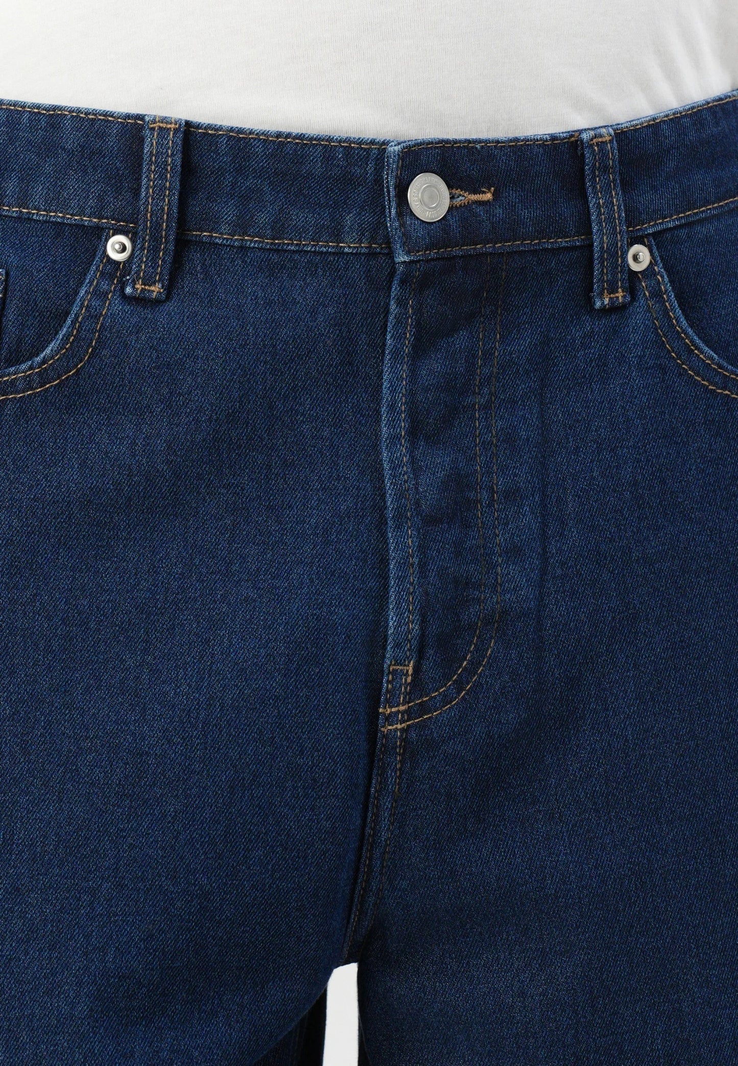 Baggy Jeans Trousers - Dark Blue