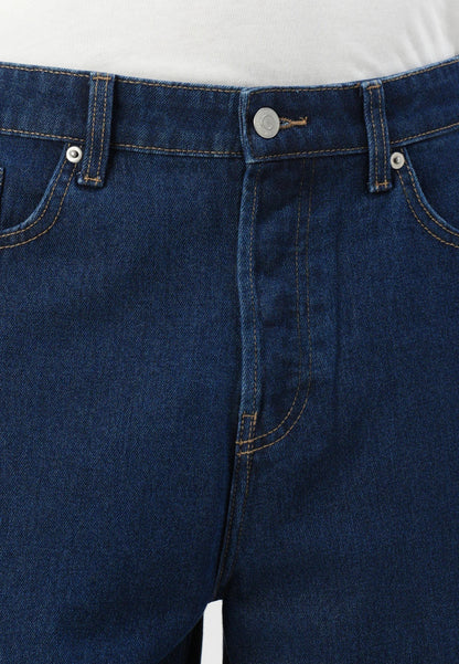 Baggy Jeans Trousers - Dark Blue