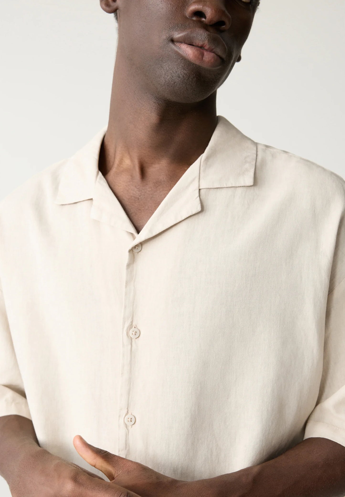 Classic Linen Shirt - Off White
