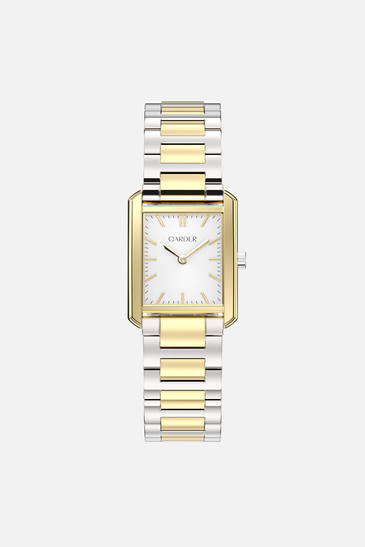 Mason Safira 5ATM Watch - Silver and Gold