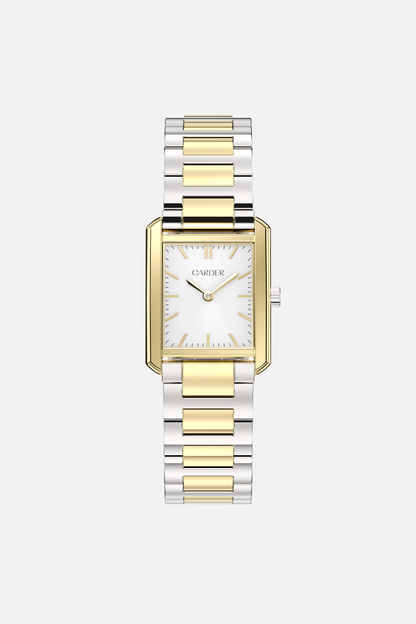 Mason Safira 5ATM Watch - Silver and Gold