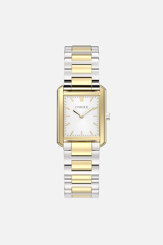 Mason Safira 5ATM Watch - Silver and Gold