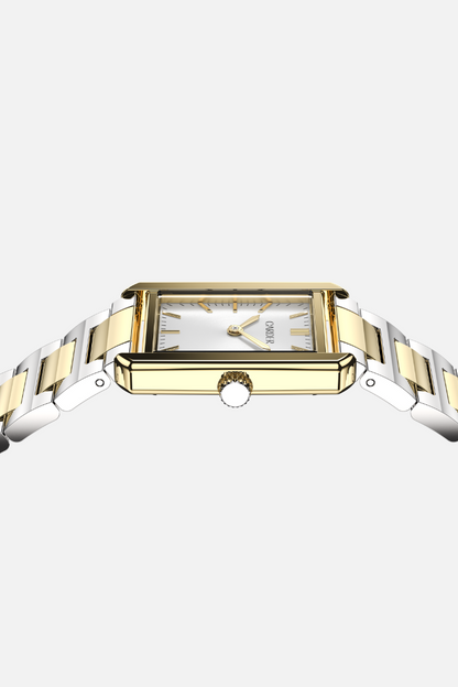 Mason Safira 5ATM Watch - Silver and Gold