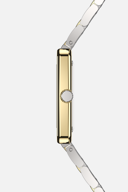 Mason Safira 5ATM Watch - Silver and Gold