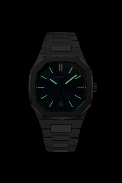 August Safira 10ATM Watch - Blue