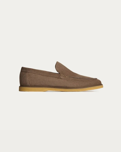 Suede Miller Moccasins - Smoky