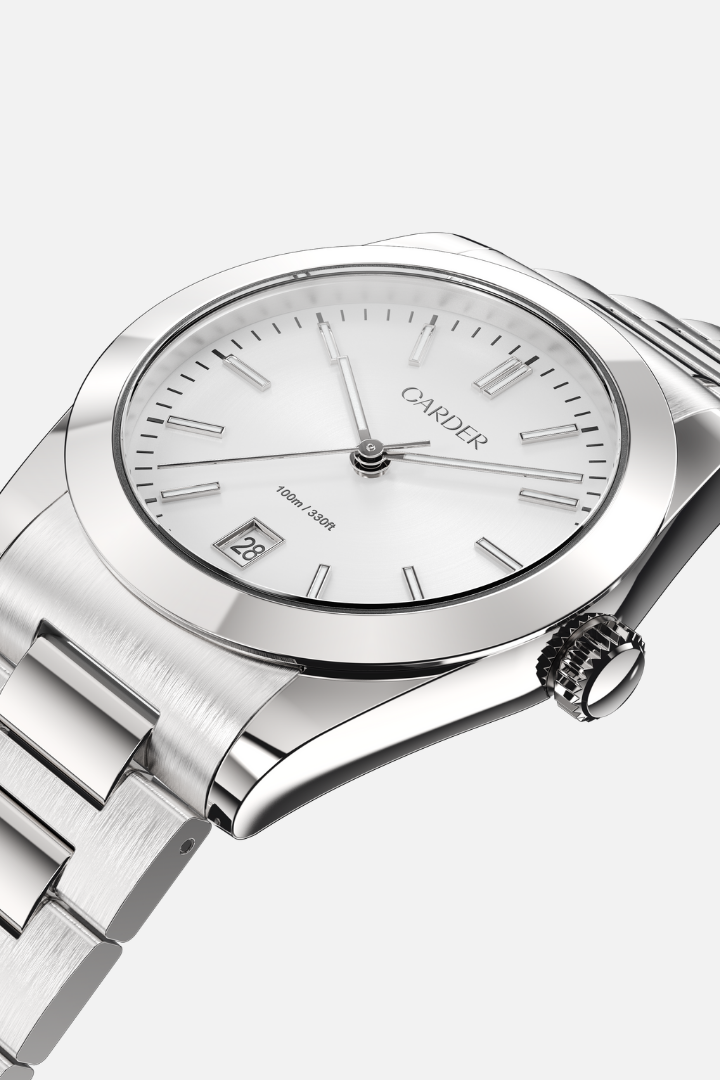 James Safira 10ATM Watch - White