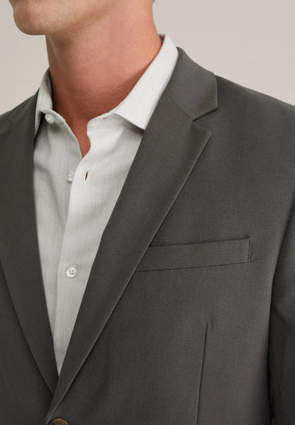 Men's Regular Fit Tailored Blazer - Dark Grey