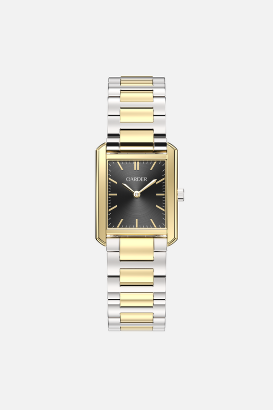 Mason Sapphire Watch 5ATM - Gold and Black
