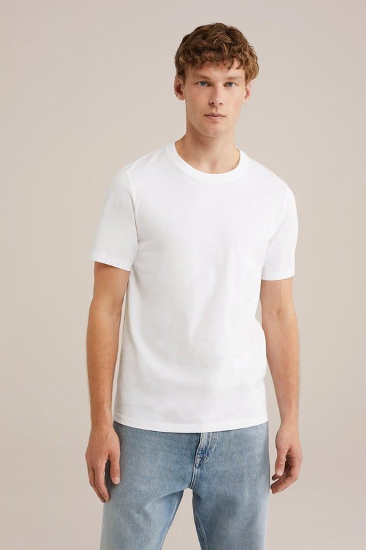 Basic Regular Fit T-Shirt - White