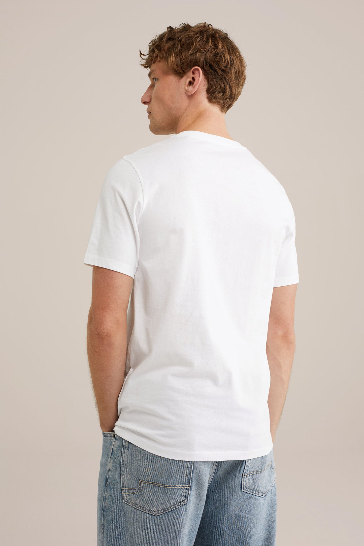 Basic Regular Fit T-Shirt - White