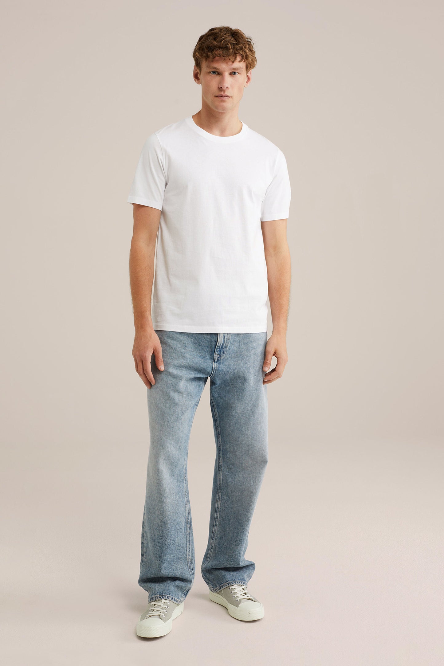 Basic Regular Fit T-Shirt - White