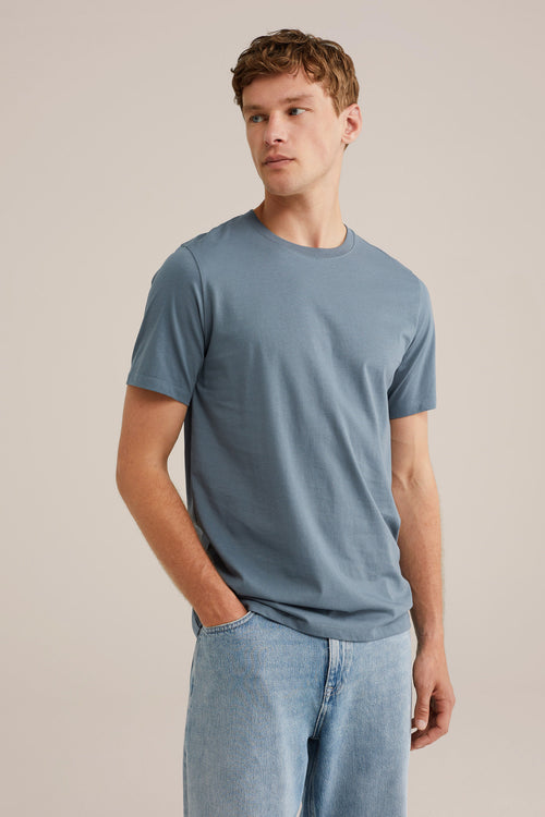 Basic Regular Fit T-Shirt - Blue