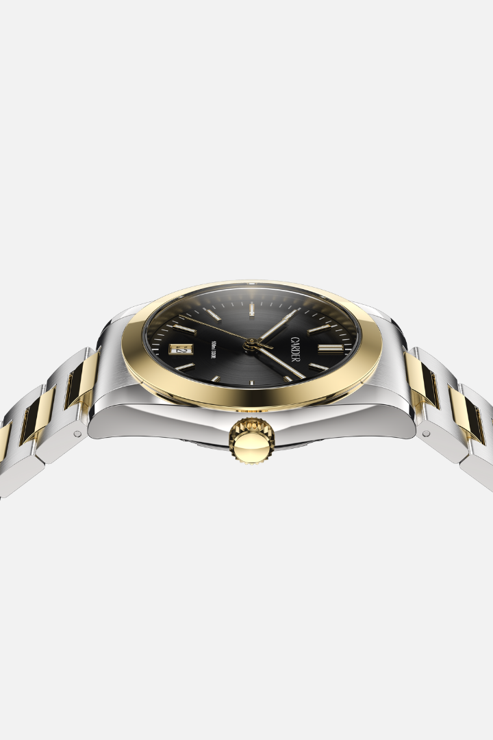 James Safira 10ATM Watch - Gold and Black