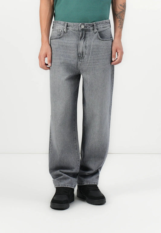 Baggy Jeans Trousers - Grey