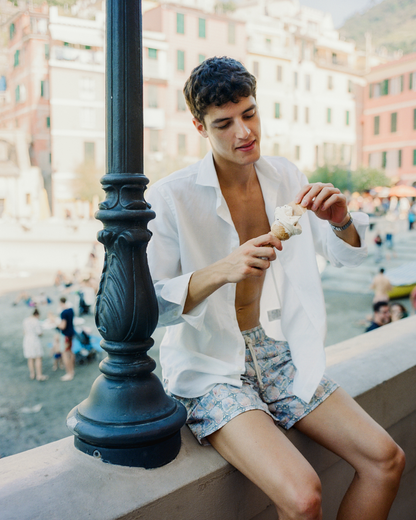 Classic Linen Shirt - Off White
