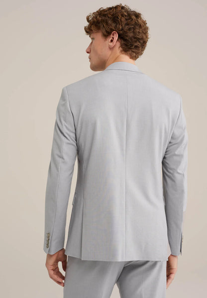 Men's Regular Fit Tailored Blazer - Light Grey