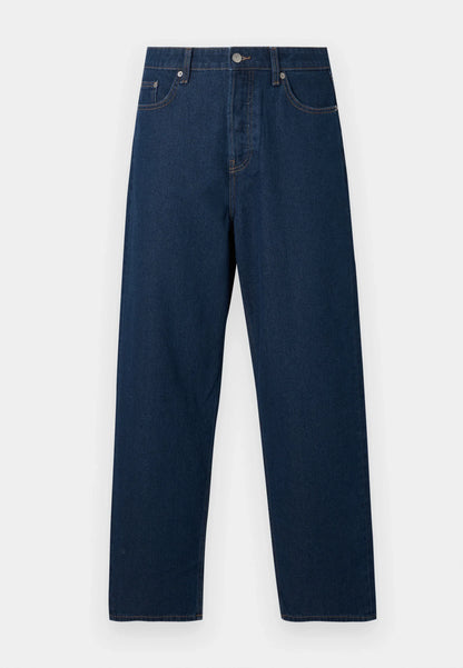 Baggy Jeans Trousers - Dark Blue