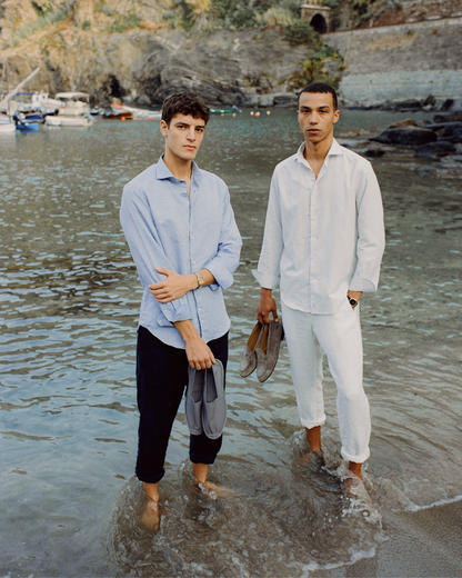 Classic Linen Shirt - White