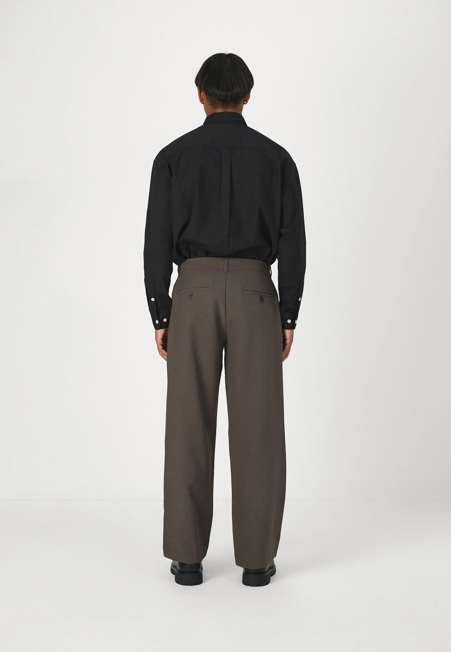 Men's Premium Fit Tailored Trousers - Brown