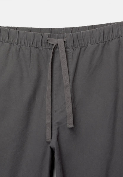Blend Linen Trousers - Dark Grey