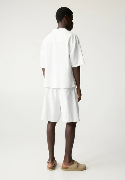 Linen Shorts - White