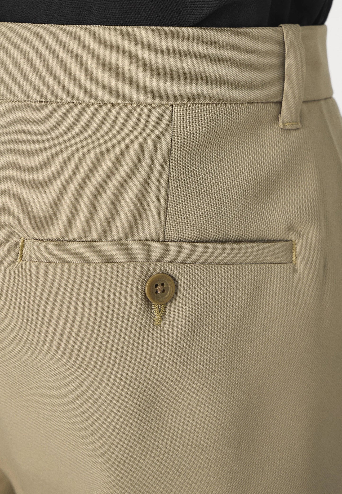 Men's Premium Fit Tailored Trousers - Beige