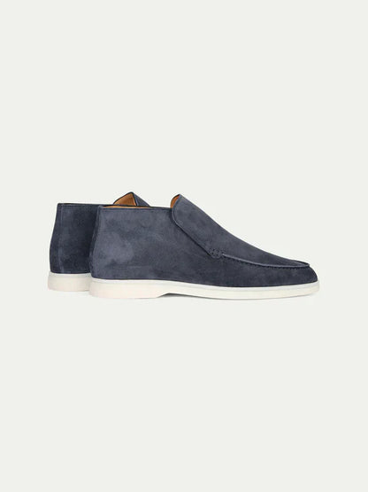 City Suede Moccasins - Blue