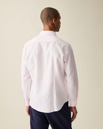 Classic Linen Shirt - Pink