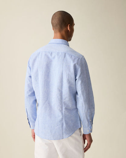 Classic Linen Shirt - Blue