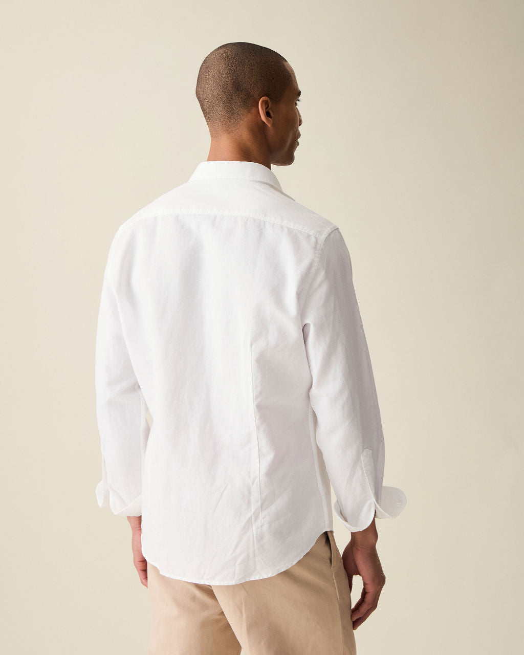 Classic Linen Shirt - Off White