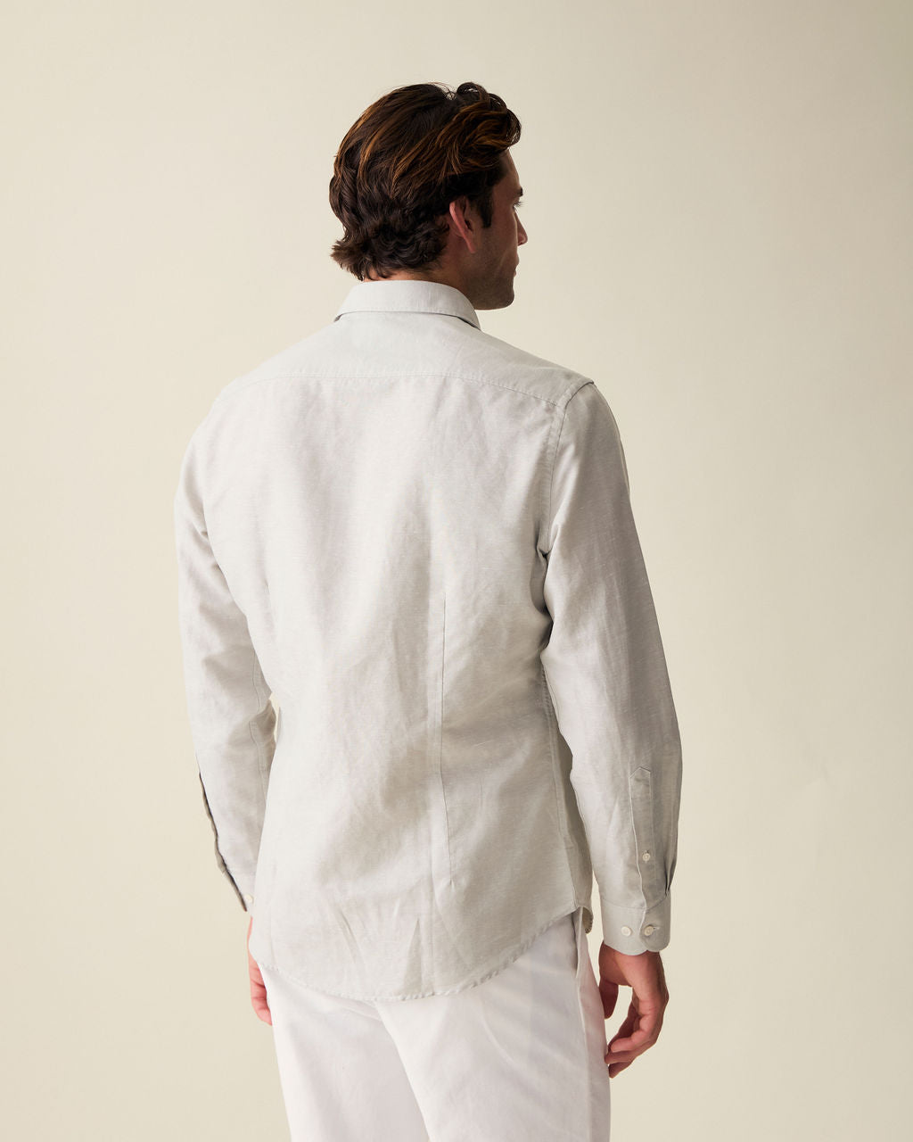 Classic Linen Shirt - Light Green