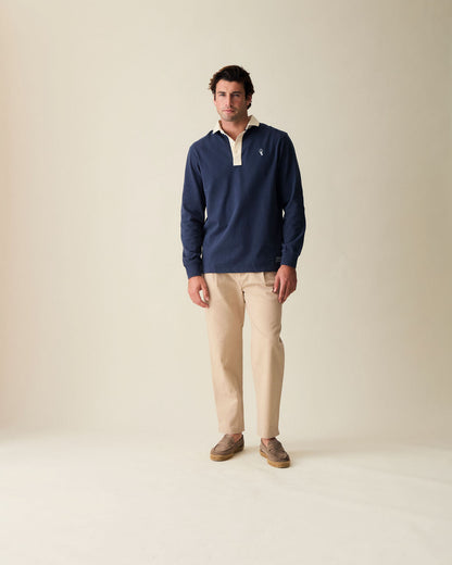 Straight Linen Trousers - Cream