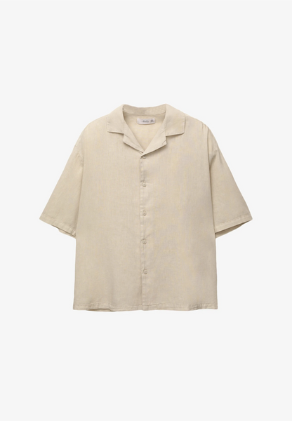 Classic Linen Shirt - Off White