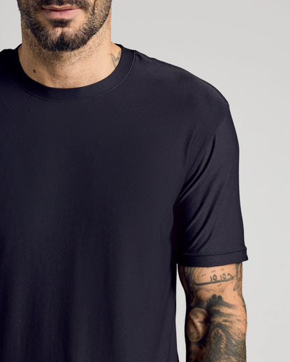Classic Round Neck T-Shirt - Black