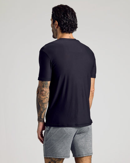 Classic Round Neck T-Shirt - Black